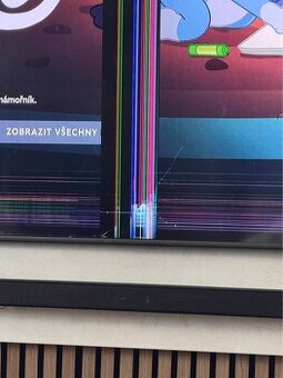 Televize 65" Samsung QE65Q60D na ND - rozbity displej