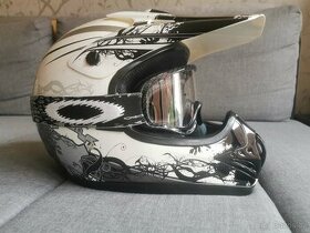 Motocross helma Worker vel. M - 1