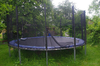 TRAMPOLINA VELKÁ 430CM
