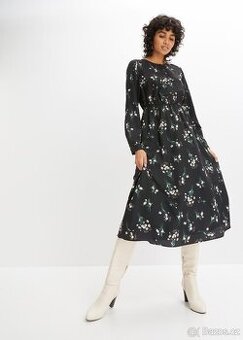 Elegantní krásné midi šaty 40/42 - 1