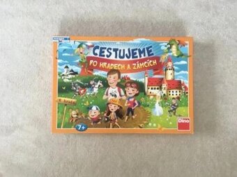 Cestujeme po hradech a zámcích Dino - stolní hra