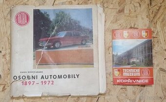 Tatra osobní automobily + pohlednice Tatra