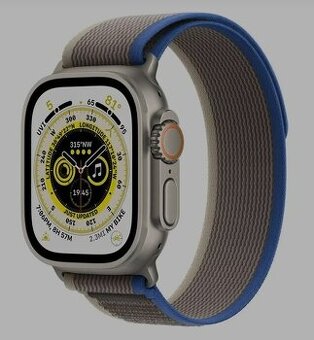 Apple Watch Ultra 1.generace, 49mm, Titan, v záruce