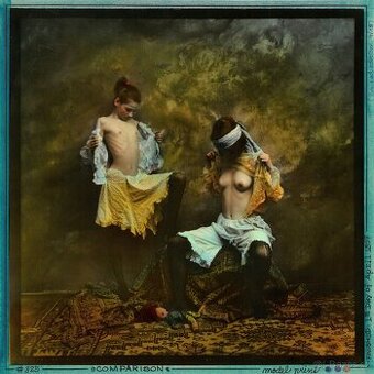 Jan Saudek - Comparison - originální kolorovaná fotografie