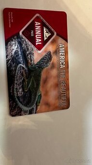 Annual Pass USA America The Beautiful říjen 2025