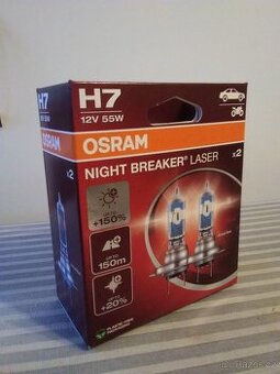 Nová sada žárovek Osram H7 se svítivostí +150%