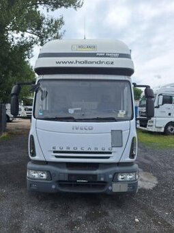Iveco Eurocargo 18palet, hydr. čelo, spací nástavba