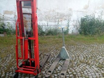 Paletový vozík - vysokozdvižný