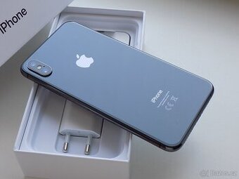 Apple iPhone XS Max 256GB Vesmírně šedá - ZÁRUKA - 100% BAT.