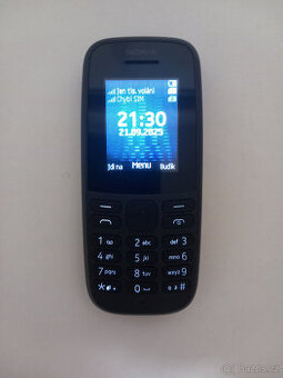 Nokia 105 Dual SIM černý