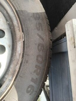 4x kola a zimni pneu 195/60R16 - 1
