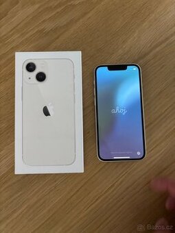 iPhone 13mini 128gb bily - krásný stav