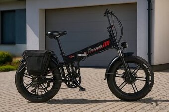 Skládací Elektricky Kolo 2x 1000 W 20 Ah Fatbike