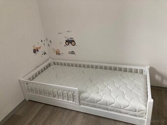 Dětská nízká Montessori postel