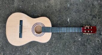 Kytara - zlomena v krku  - třeba na dekoraci