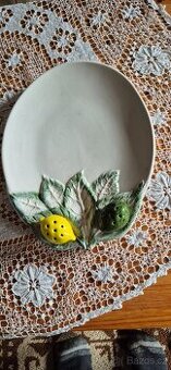 Keramický talíř s citrony,asi italská keramika