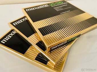 Kotoučové pásky Gold Maxell UD - 25-120, 80.léta