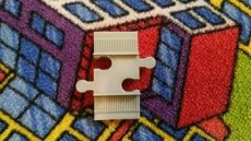 Duplo vlak, kolej 1/4 rovinka