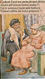 Láďa Novák orig.velká reklama na PITNÁ PRAMENITÁ VODA