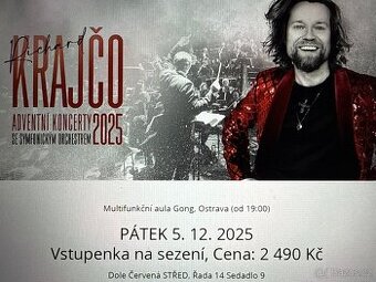 Richard Krajčo adventni koncert Ostrava