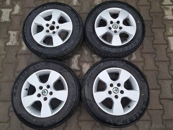 Hlinikove disky 5x112 r15 včetně pneu
