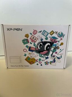 Grafický tablet XP-PEN Deco Fun XS – top stav, kompletní bal