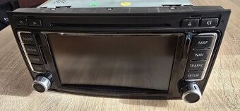 VW RNS 510 super stav, BT+rámeček+kod