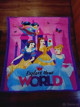 Dětská deka s princeznami