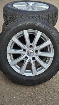 Alu kola Kia 5x114,3 R15 – 98% pneu Goodyear Prodá