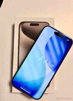iPhone 15 Pro 128GB titanová barva
