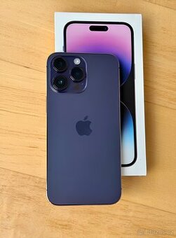 iPhone 14 Pro Max Fialová BATERIE 100% TOP
