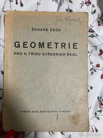 Stará učebnice geometrie