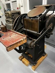 Knihtisk / letterpress stroj