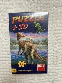 3D puzzle dinosaurus