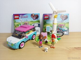 Lego 41443 - Friends - Olivia a její elektromobil