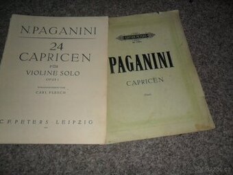 Paganini, Kreutzer, Malát, Mazas, Žemla, Martinů, V. Novák
