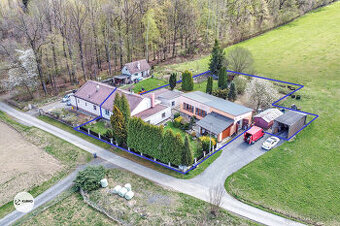 Pronájem rodinného domu 5+2, 130 m2 + dílna 100 m2 v obci Tř
