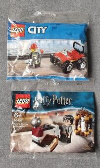 Lego Harry Potter a hasičská čtyřkolka