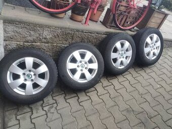ALU disky Škoda originál 5x112 r15
