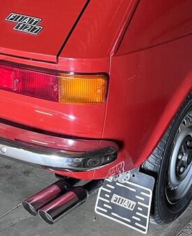 Fiat 127 nový sport výfuk