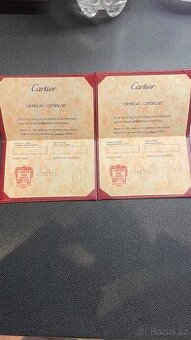 Cartier Sertyfikat - 1