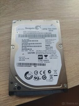 SSHD disk SeaGate 500GB 2,5"SATA
