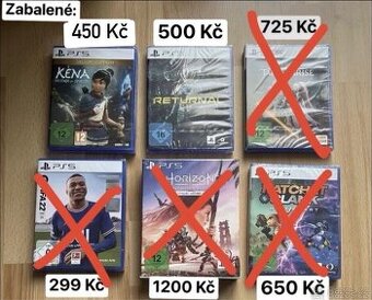 Hry na PS5 Kena a Returnal