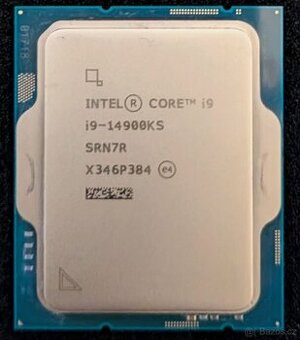 Intel Core i9-14900KS, 24C/32T, TDP 253W, bez chladice