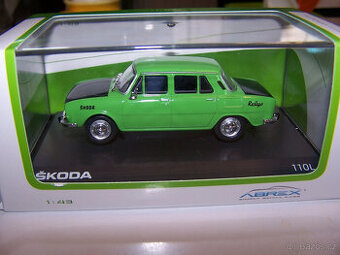 Škoda 110L Rallye 1/43 model ABREX