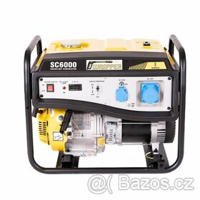 Přenosný benzínový generátor WSC6000, 5 kW elektrocentrala