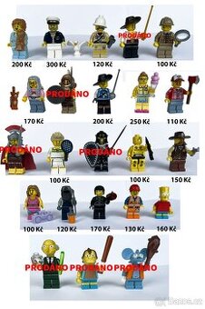 Nabízím k prodeji Lego minifigurky z různých sérií.