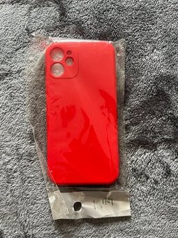 Nový červený kryt na iphone 12 mini