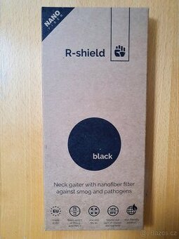 Nano šátek Respilon R-shield Black