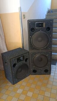Malé PA - 2+1 osazeno Eminence + 3x zesík
